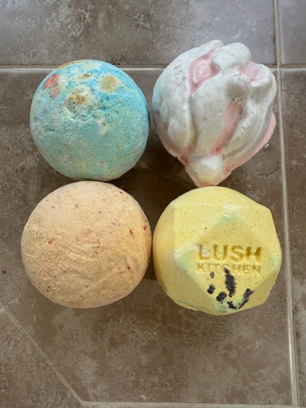 Lush Bath Bomb Set-Rare can't be purchased in store or on line any longer.